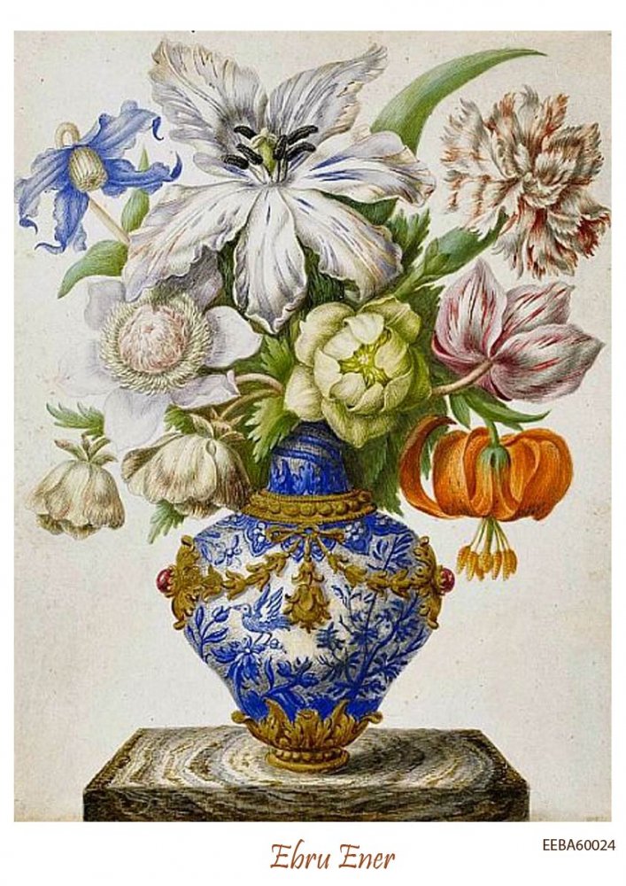 Barok Pirinç Dekopaj Kağıdı resmi