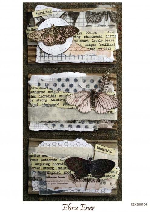 Kelebek Pirinç Dekopaj Kağıdı resmi
